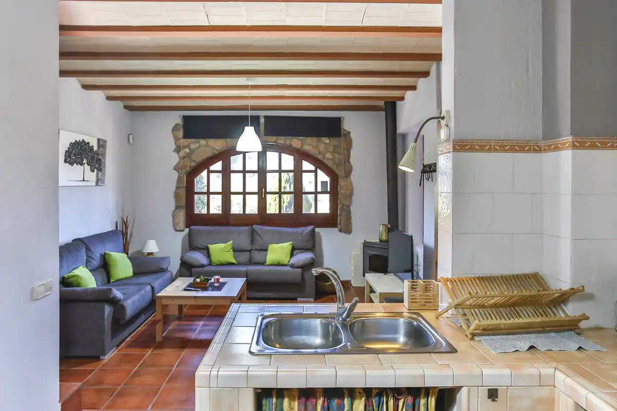 Living room of Country homes for sale in Aguilar de Segarra  with Heating, Swimming Pool and Internet