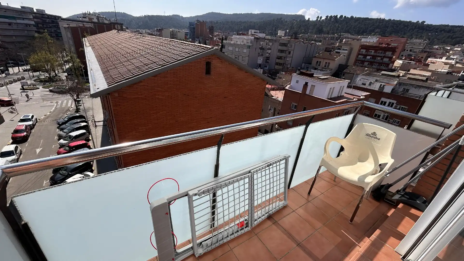 Balcony of Flat for sale in Sant Andreu de la Barca  with Air Conditioner, Heating and Storage room