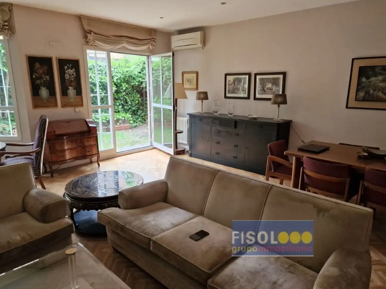 Sala d'estar de Casa o xalet en venda en Madrid amb Aire condicionat i Calefacció