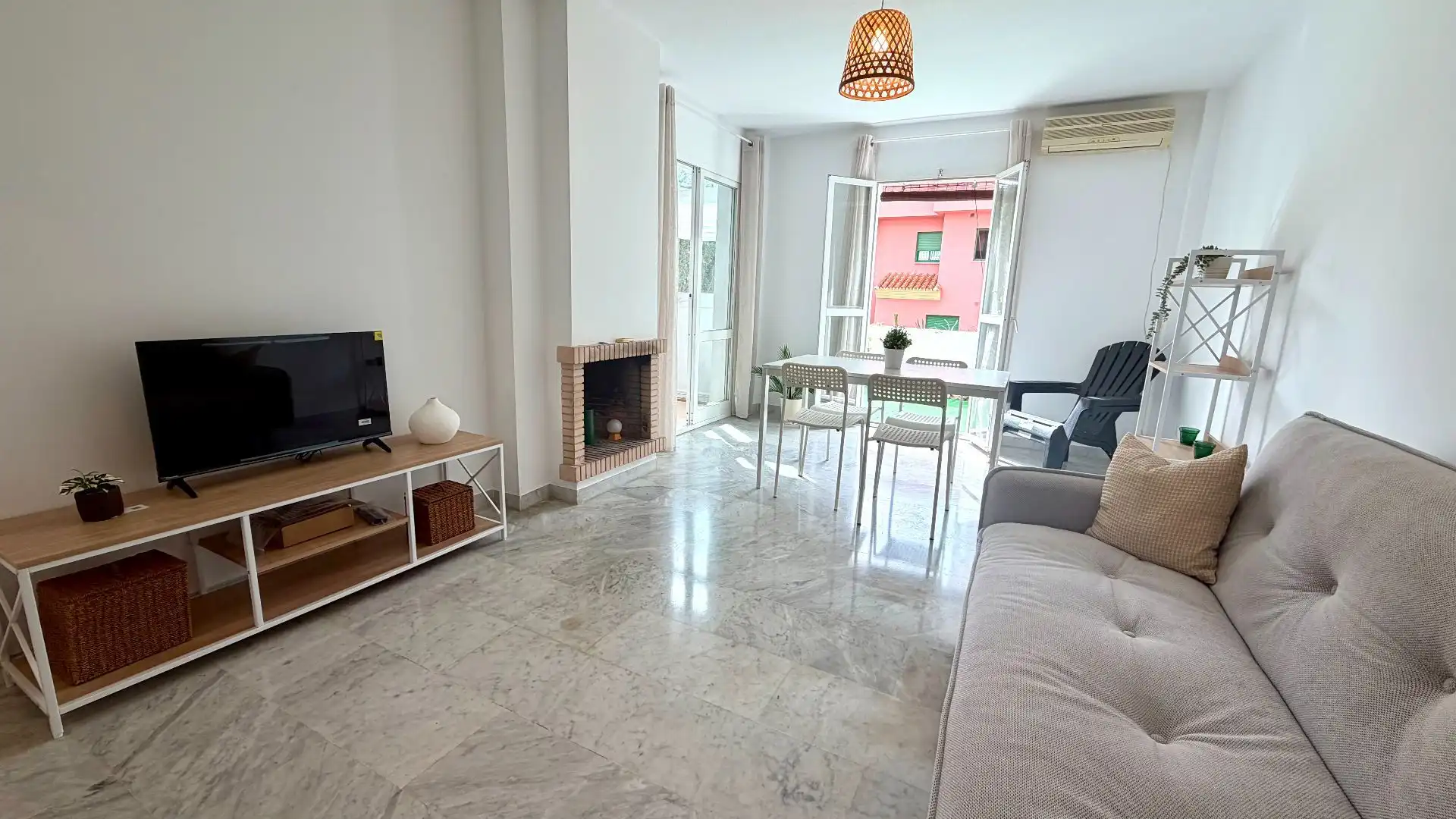 Sala d'estar de Apartament de lloguer en Torreblanca del Sol
