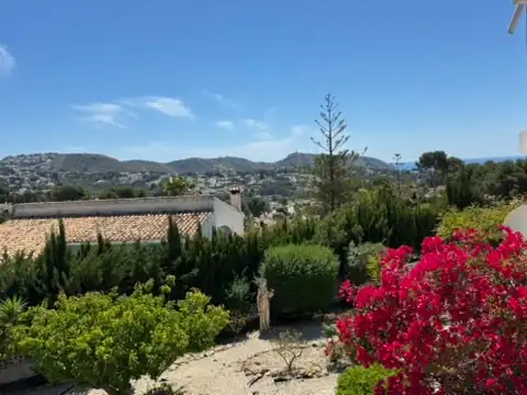 Exterior view of Flat for rent in Moraira  with Air Conditioner, Heating and Private garden