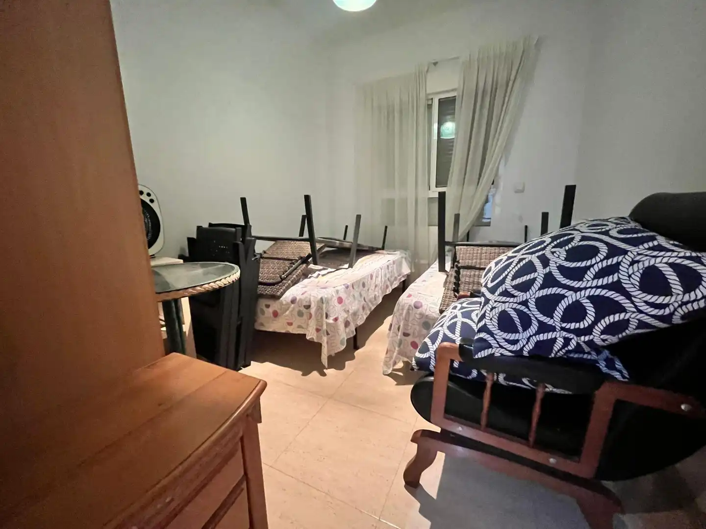 Schlafzimmer von Erdgeschoss zum Verkauf in Águilas mit Klimaanlage, Privatgarten und Möbliert