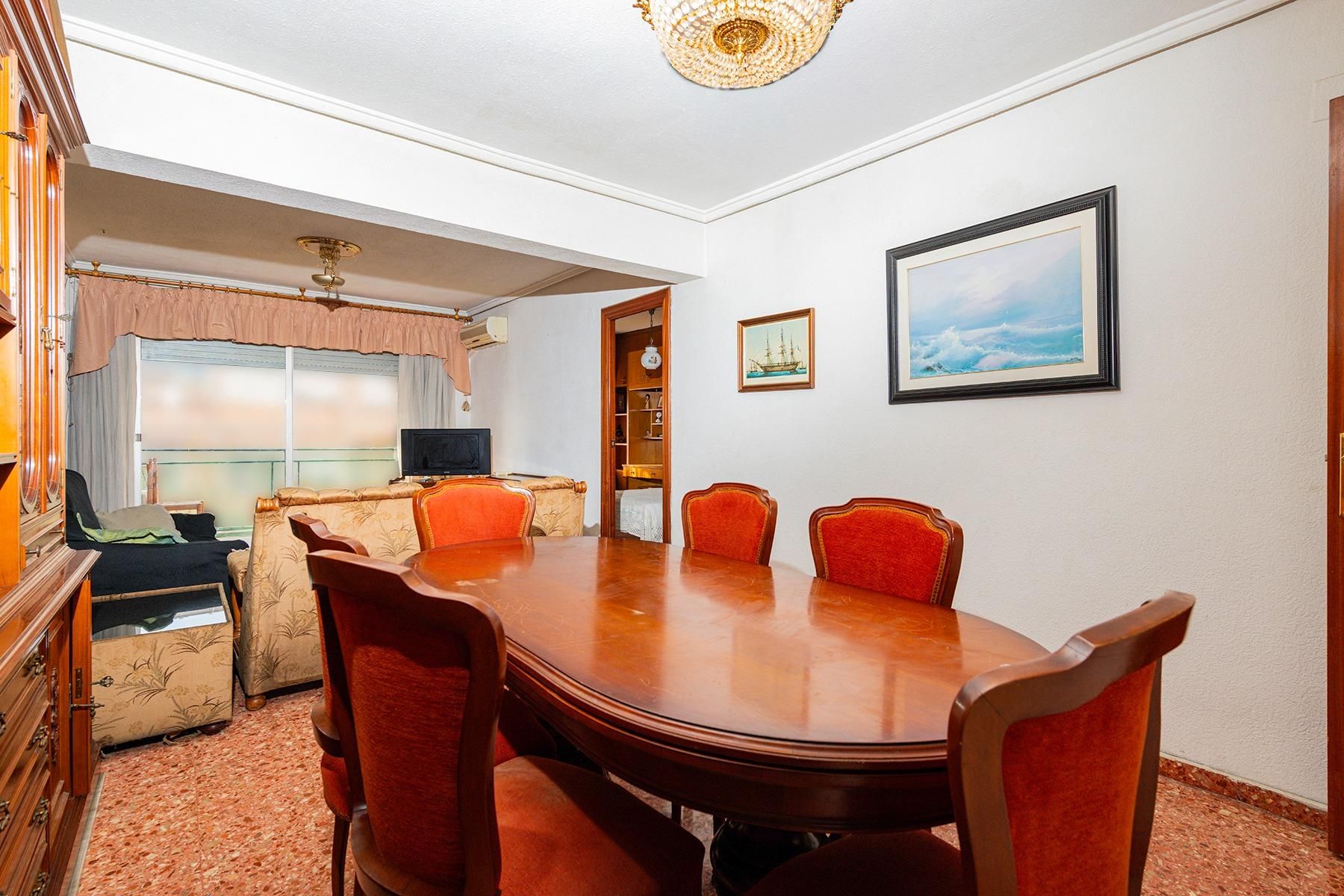 Esszimmer von Wohnung zum Verkauf in  Valencia Capital mit Balkon