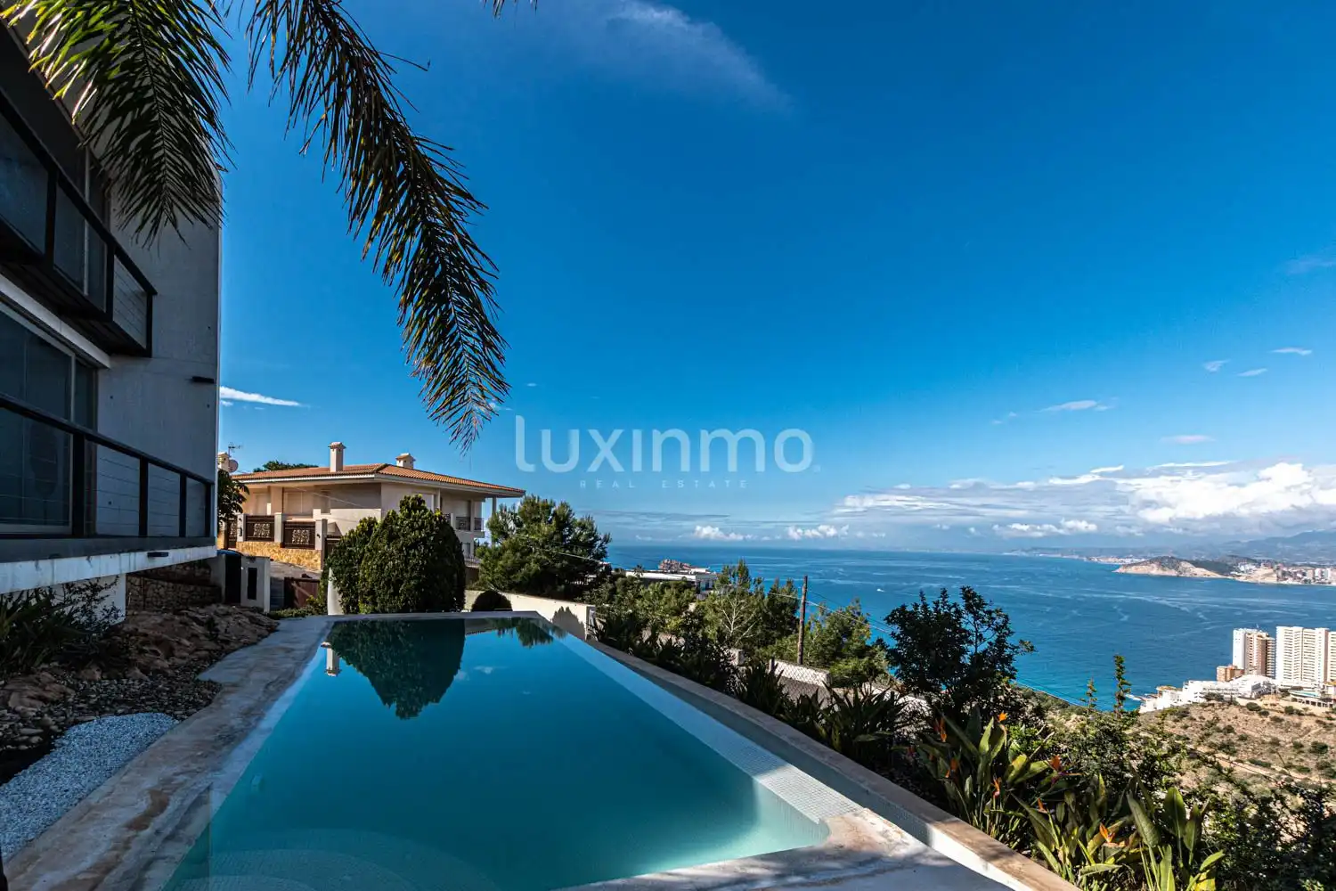Vista exterior de Casa o chalet en venta en Benidorm con Aire acondicionado, Calefacción y Terraza