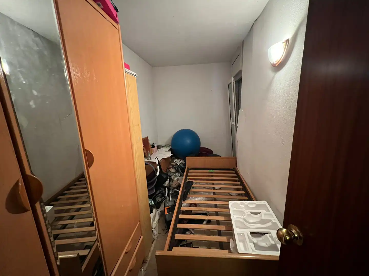 Schlafzimmer von Wohnung zum Verkauf in Barcelona mit Balkon
