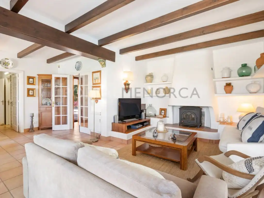 Sala d'estar de Casa o xalet en venda en Ciutadella de Menorca
