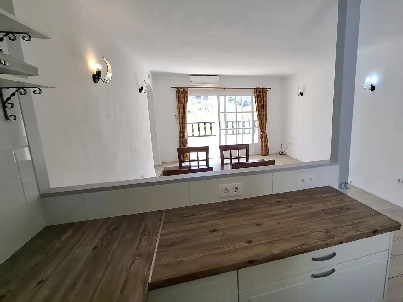 Menjador de Apartament en venda en Mojácar amb Aire condicionat, Terrassa i Piscina