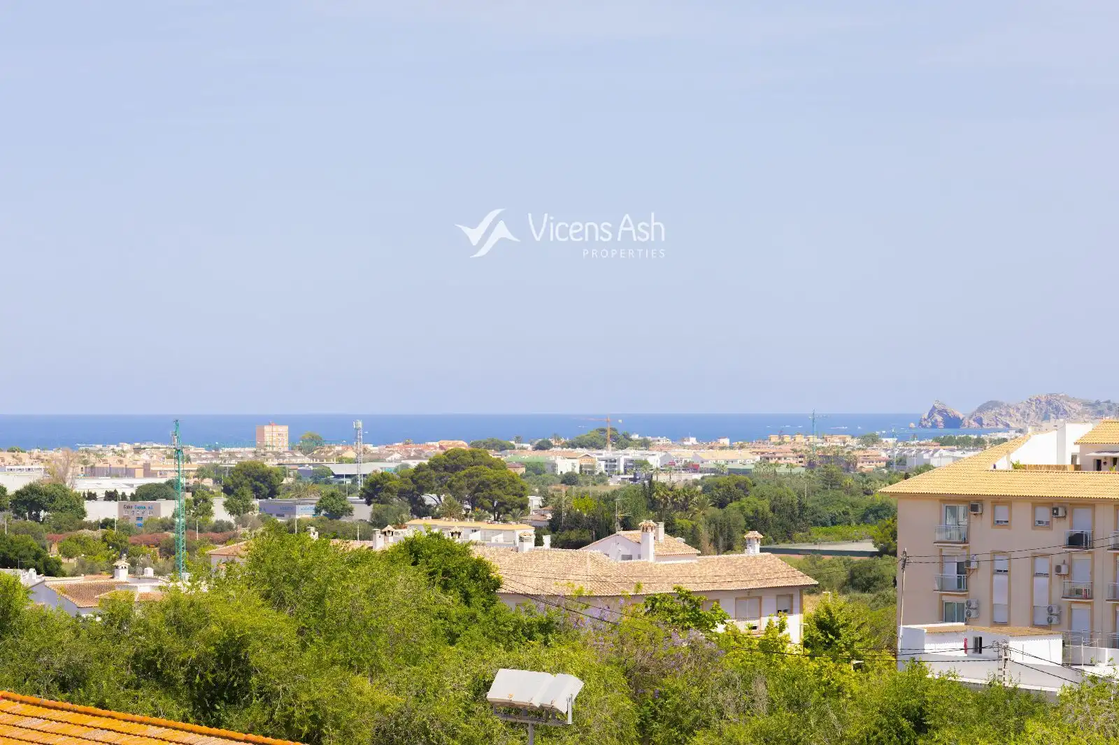 Vista exterior de Ático en venta en Jávea / Xàbia