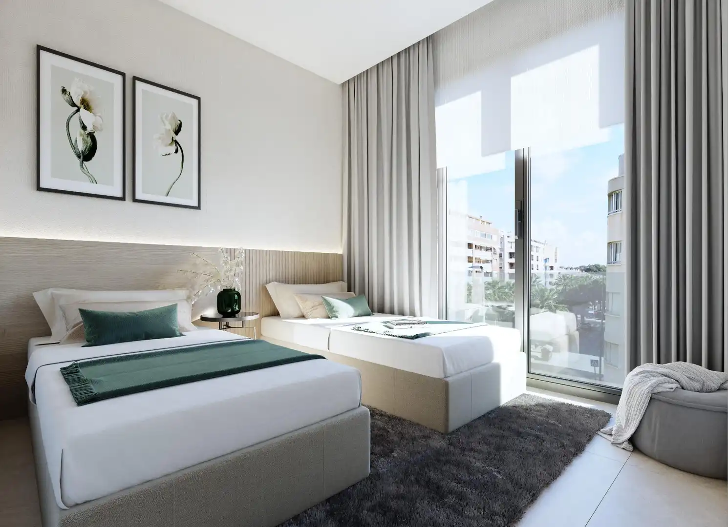 Habitación de Ático en venta en Guardamar del Segura con Aire acondicionado, Terraza y Piscina comunitaria