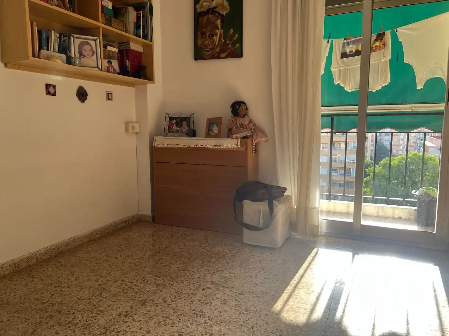 Wohnzimmer von Wohnung zum Verkauf in  Valencia Capital mit Klimaanlage und Balkon