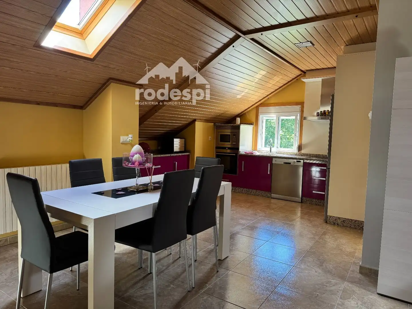Kitchen of Houses for sale in Melón  with Heating, Terrace and Furnished