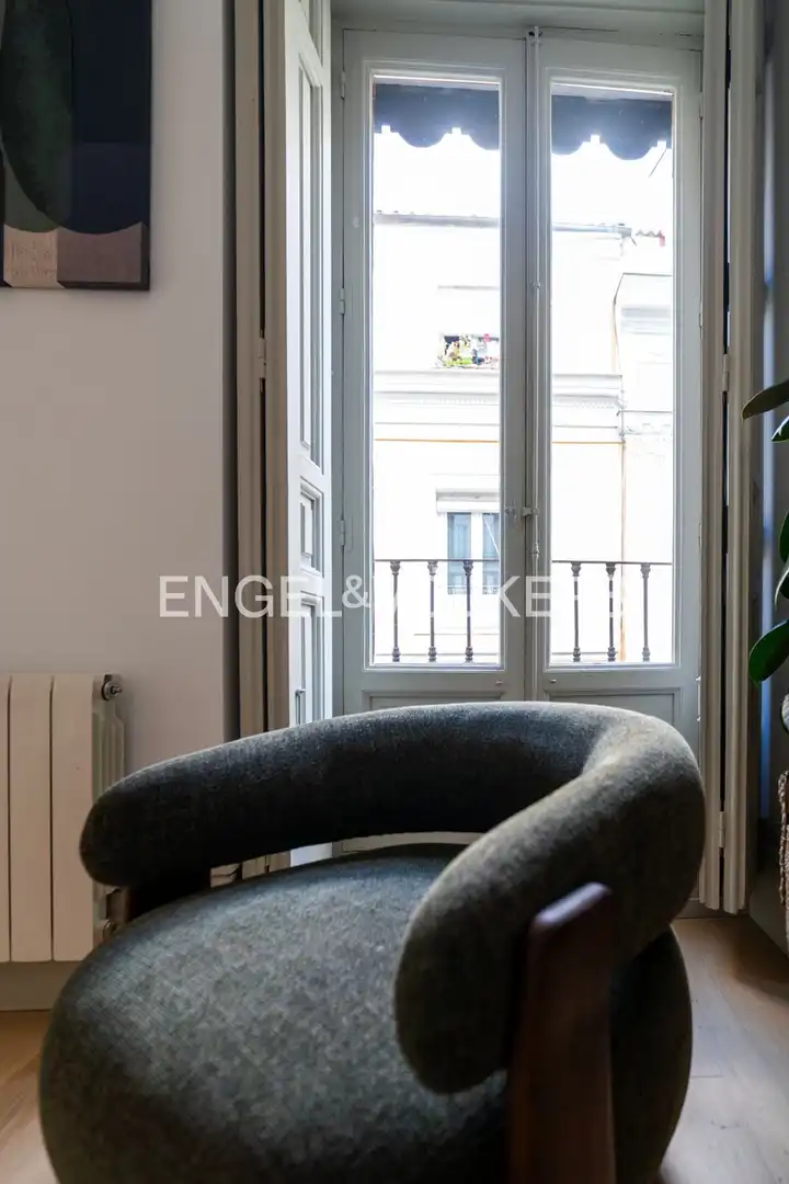 Terrasse von Wohnung zur Miete in Madrid mit Klimaanlage, Heizung und Möbliert