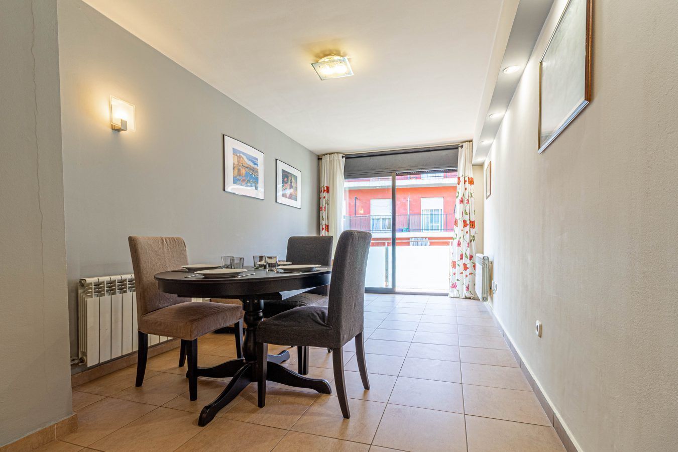 Dining room of Flat for sale in Figueres  with Air Conditioner, Heating and Balcony
