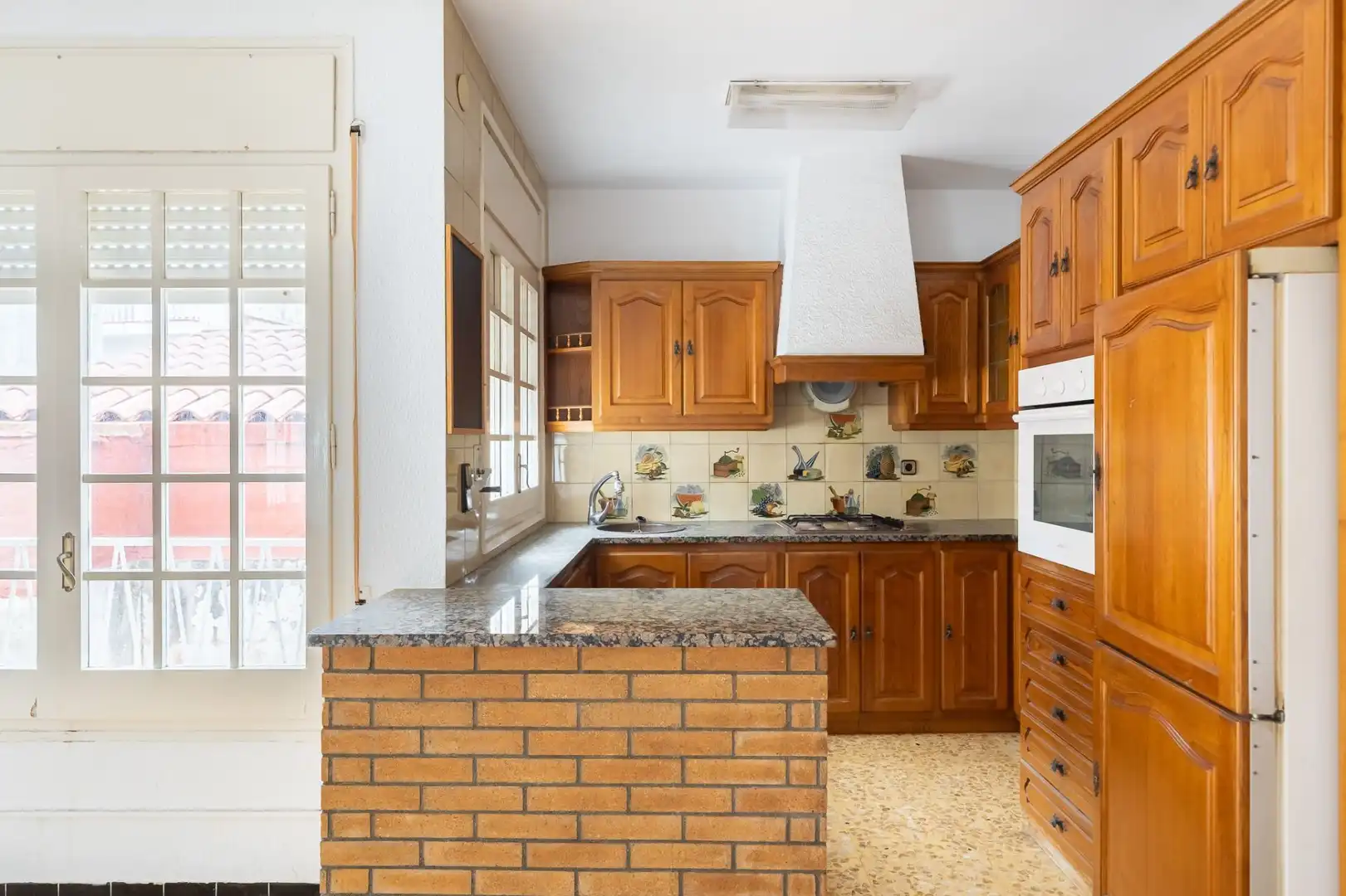 Kitchen of Duplexes for sale in Badalona  with Air Conditioner