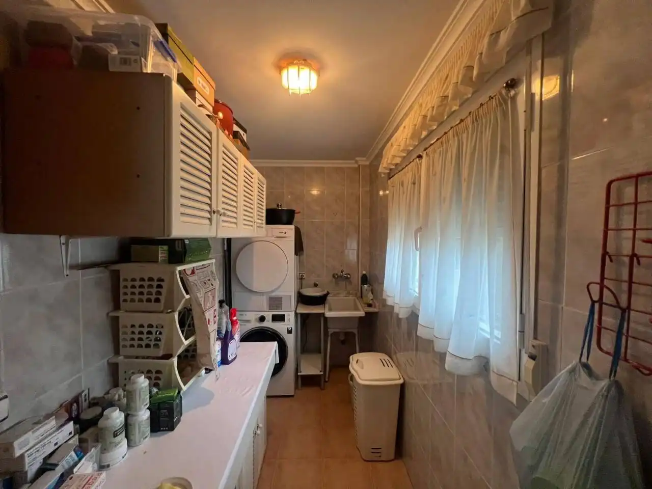 Cuina de Casa o xalet en venda en Tibi amb Calefacció, Terrassa i Alarma