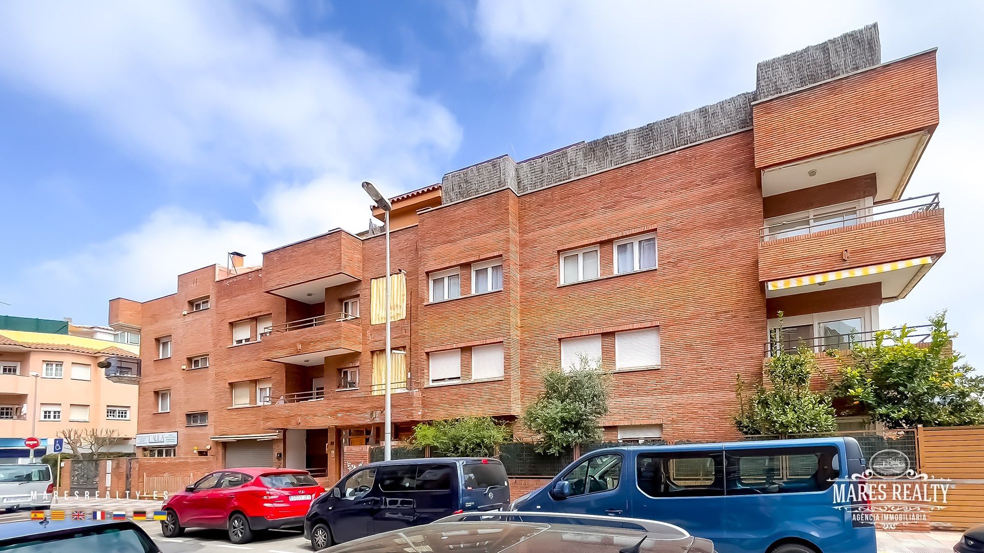 Vista exterior de Pis en venda en Lloret de Mar amb Aire condicionat, Calefacció i Jardí privat