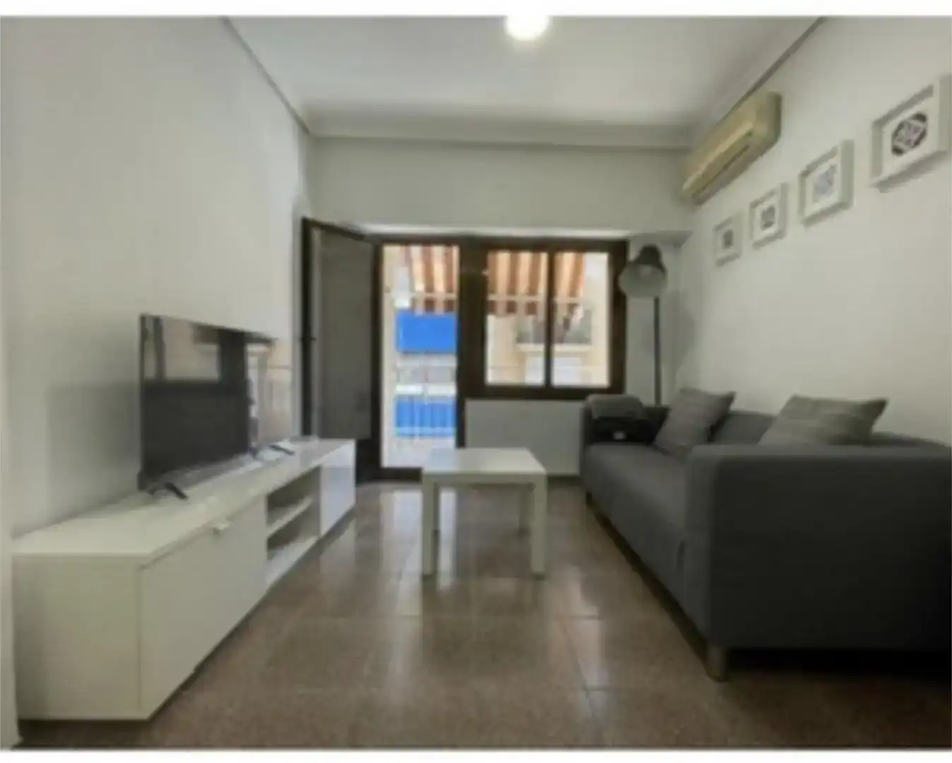 Sala de estar de Piso en venta en  Valencia Capital con Aire acondicionado y Balcón