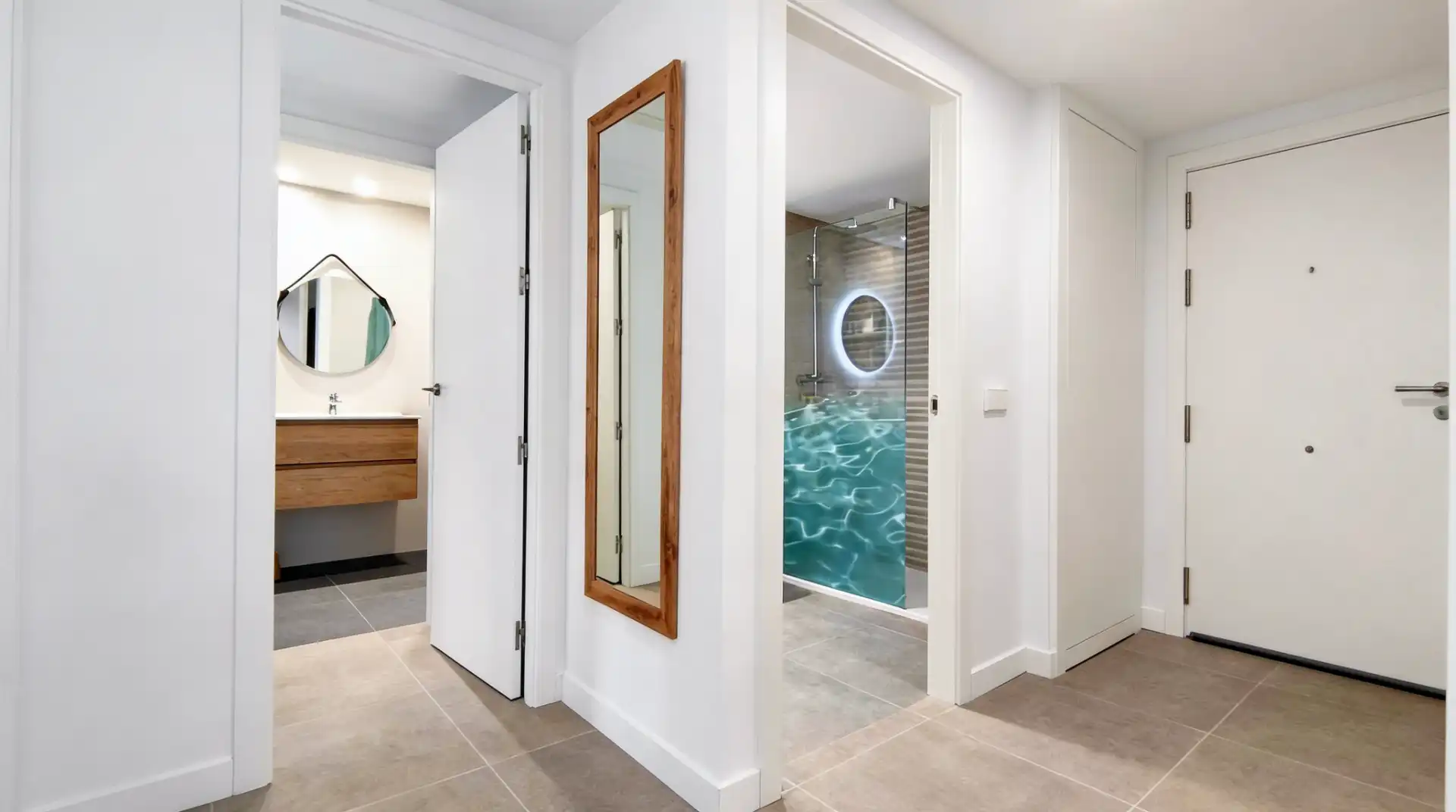 Bany de Apartament en venda en Calpe / Calp amb Aire condicionat, Calefacció i Traster