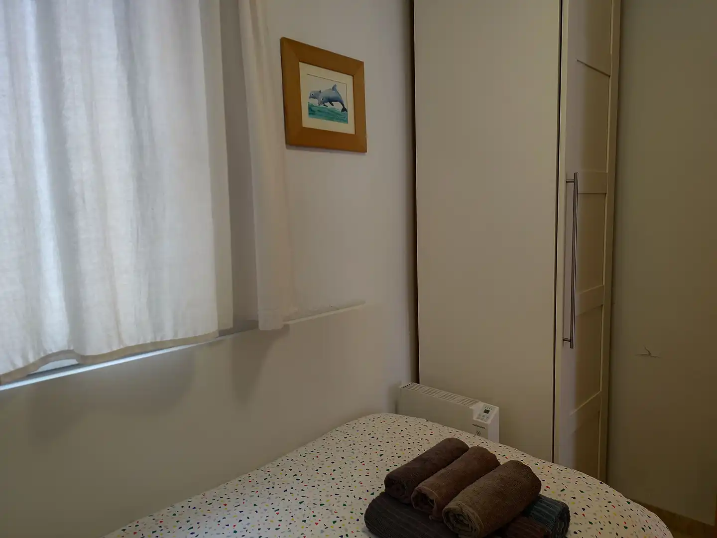 Dormitori de Pis en venda en L'Ampolla amb Aire condicionat, Terrassa i Moblat