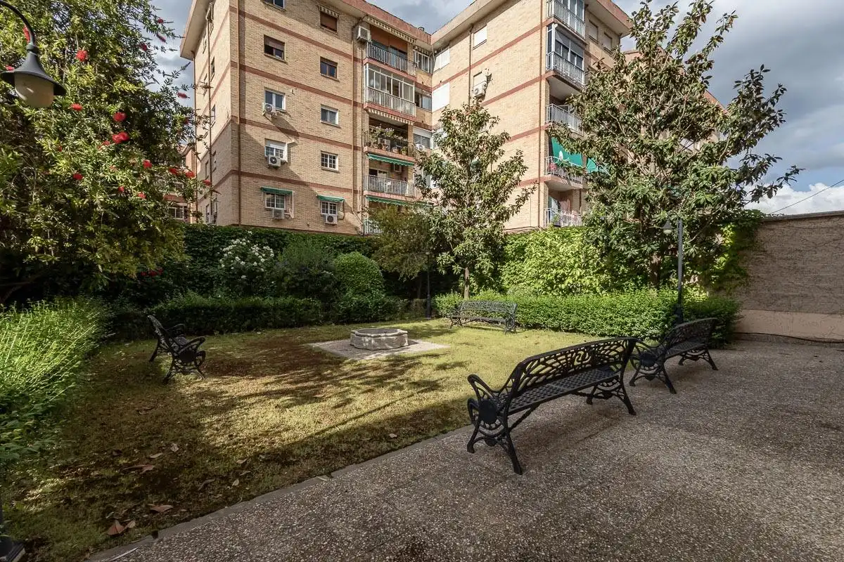Terrace of Flat for rent in Granada  with Heating and Furnished