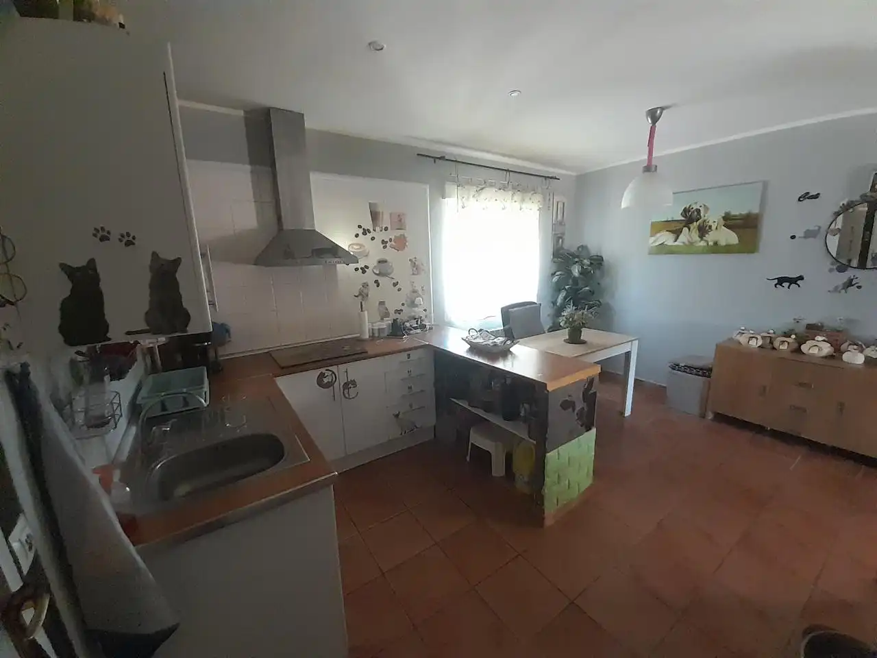 Cuina de Casa o xalet en venda en Marugán amb Calefacció i Jardí privat