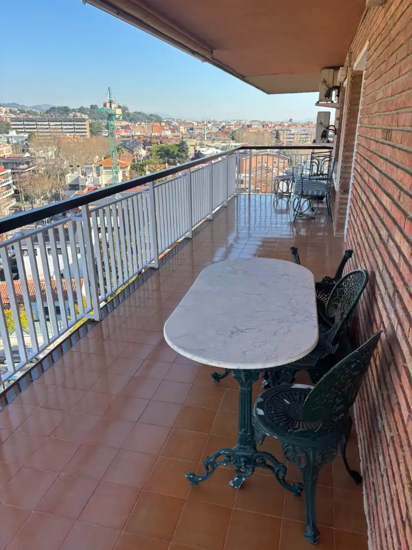 Terrace of Flat for sale in Castelldefels  with Air Conditioner, Heating and Parquet flooring