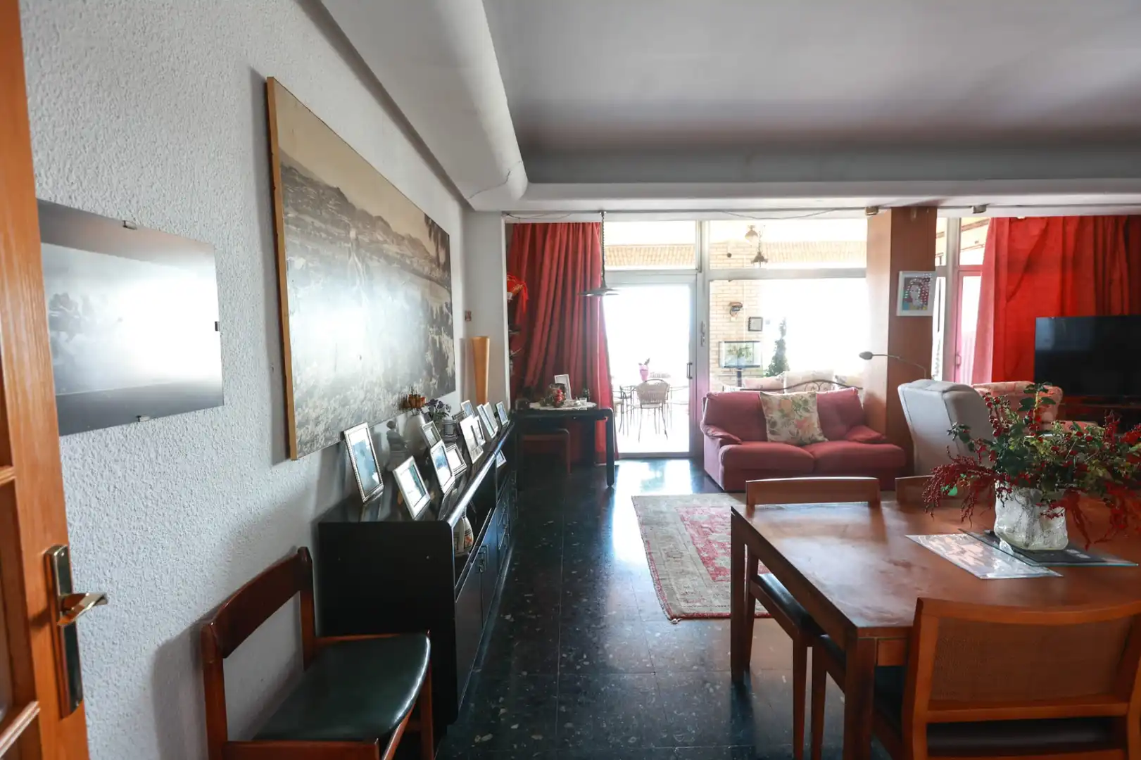Sala d'estar de Àtic en venda en Valencia amb Aire condicionat i Terrassa