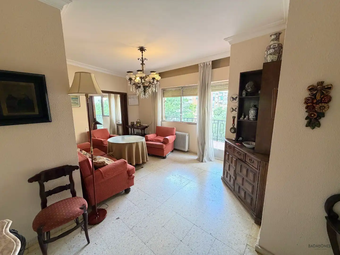 Sala de estar de Piso en venta en Badajoz con Aire acondicionado, Calefacción y Terraza