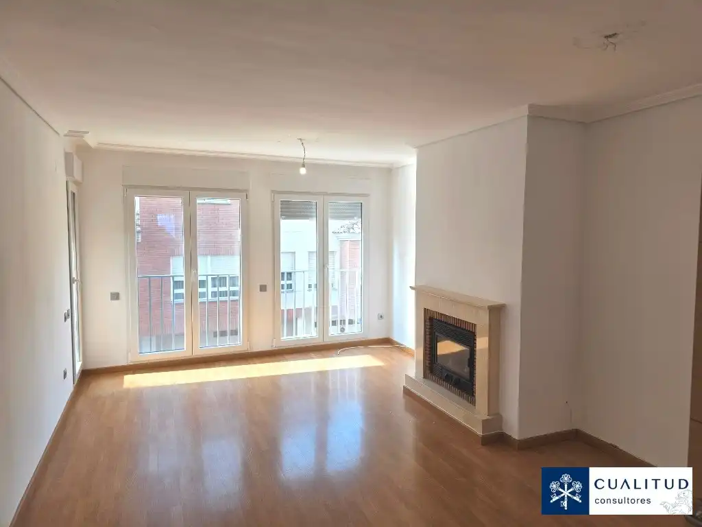Sala de estar de Piso en venta en Vila-real con Aire acondicionado, Parquet y Terraza