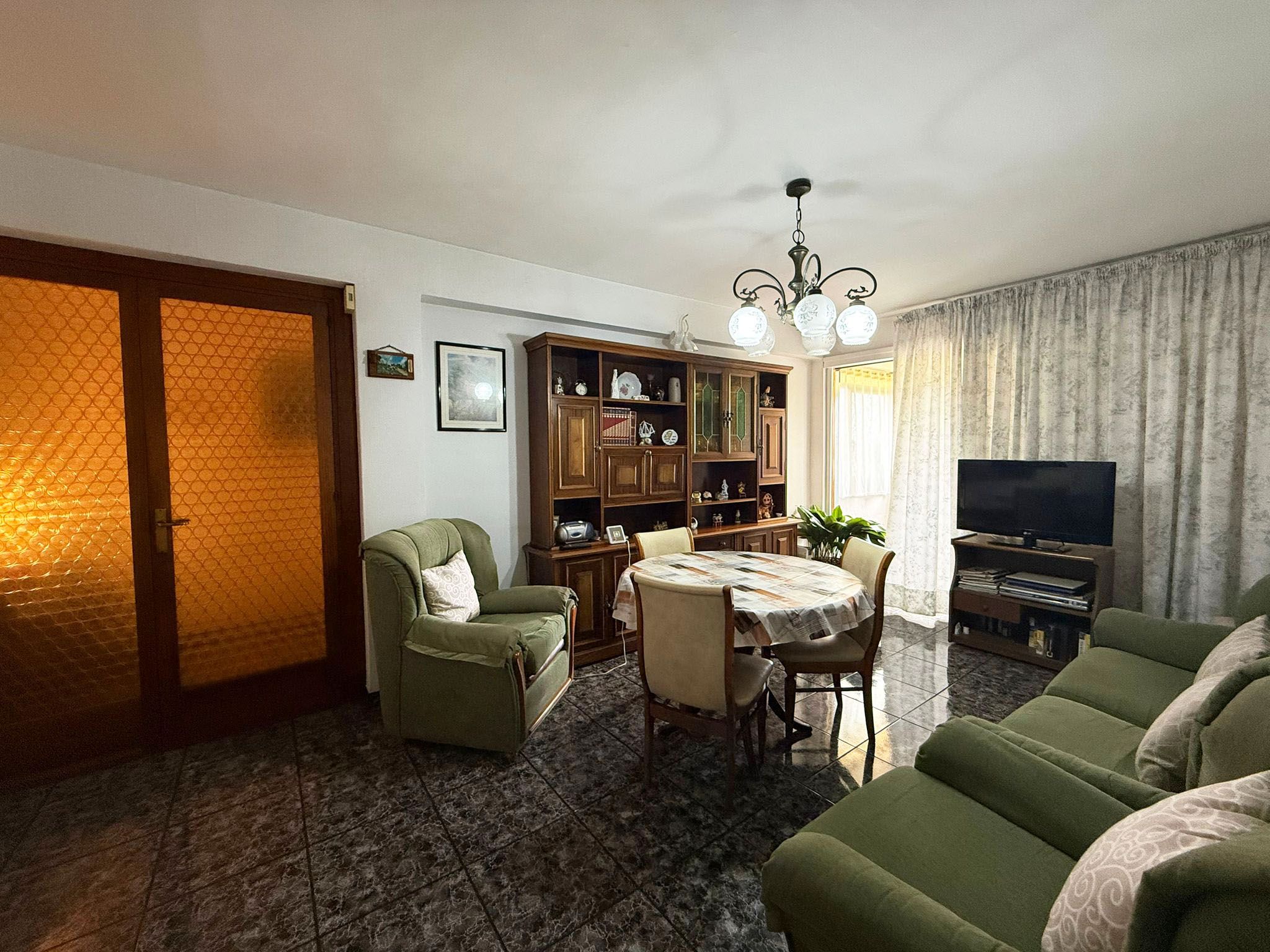 Living room of Flat for sale in  Barcelona Capital  with Balcony