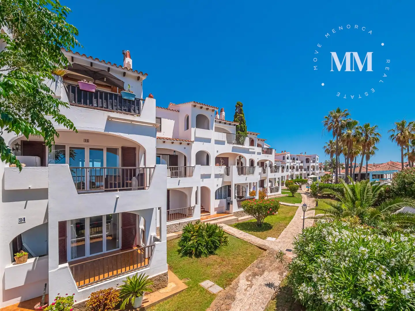 Exterior view of Apartments for sale in Alaior  with Terrace, Furnished and Community pool