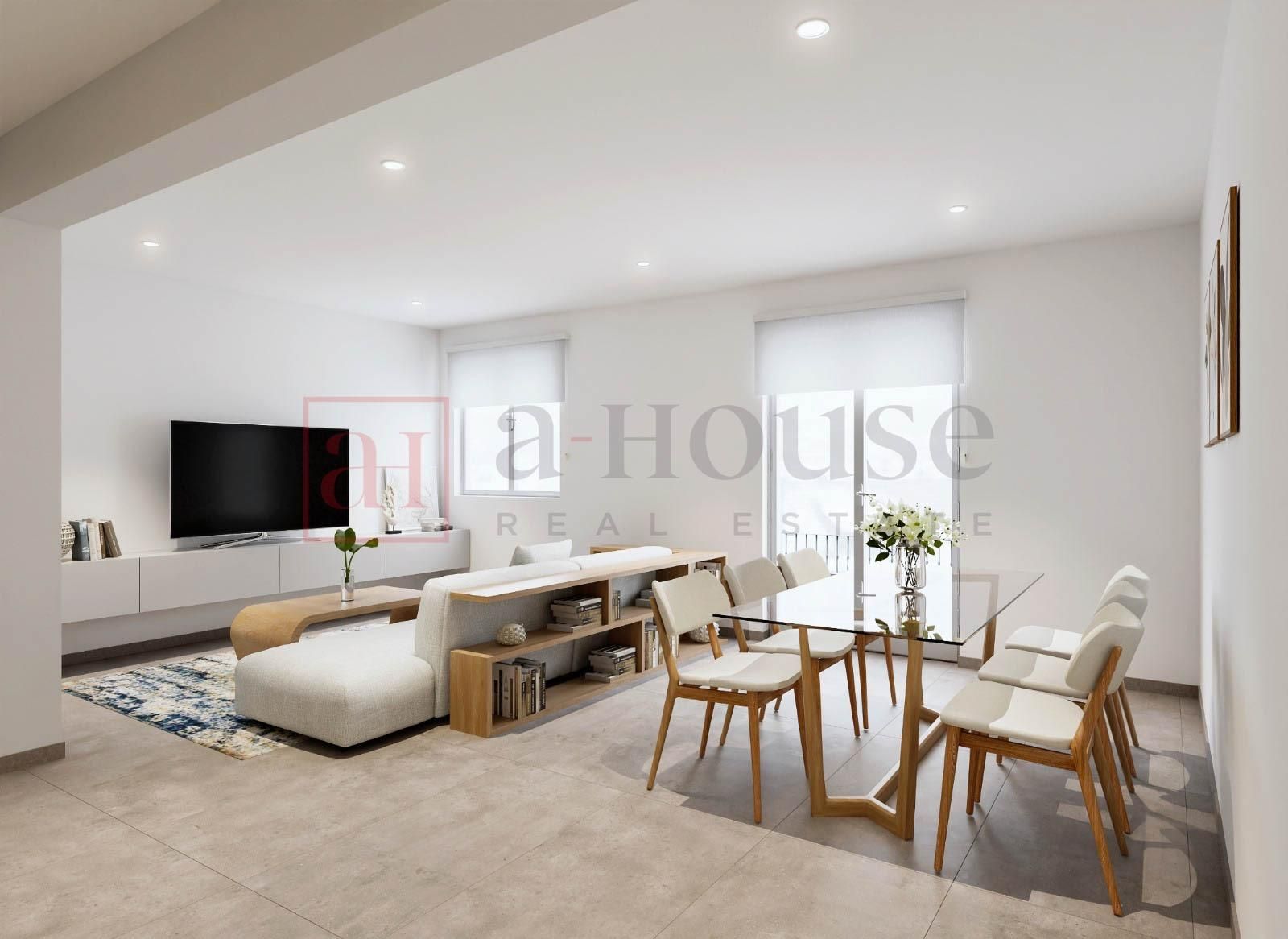 Sala de estar de Piso en venta en A Guarda   con Balcón