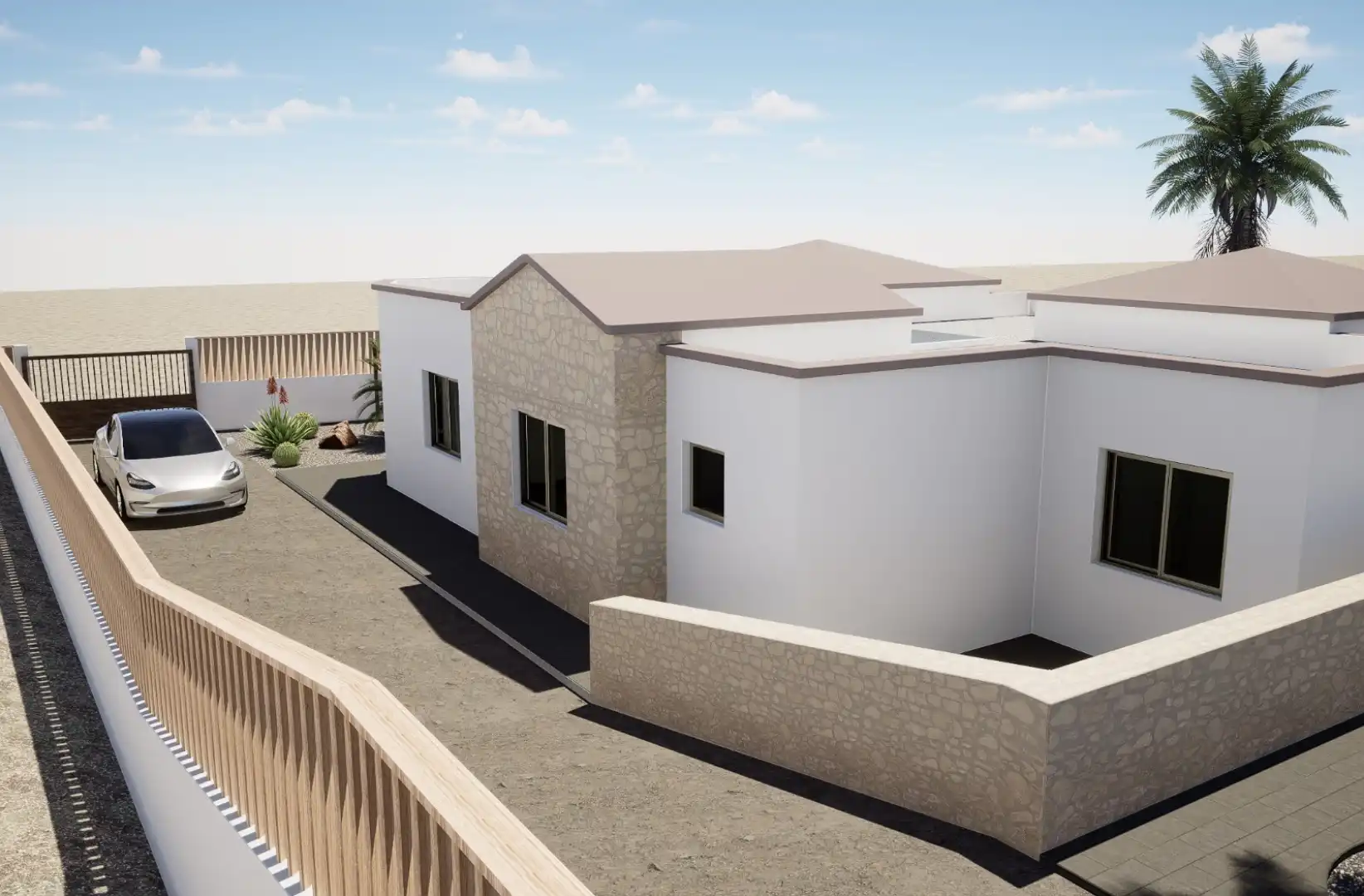 Exterior view of Land for sale in Tuineje