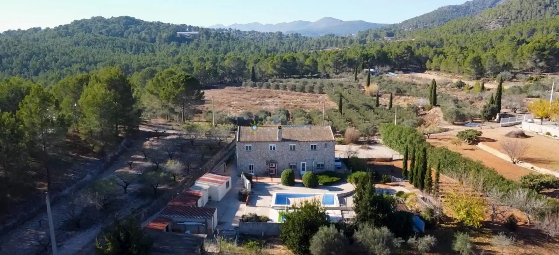 Jardí de Casa o xalet en venda en L'Olleria amb Aire condicionat, Calefacció i Jardí privat