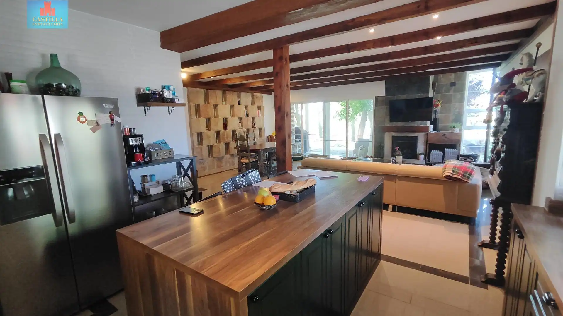 Cocina de Finca rústica en venta en Muñopepe con Calefacción, Jardín privado y Trastero