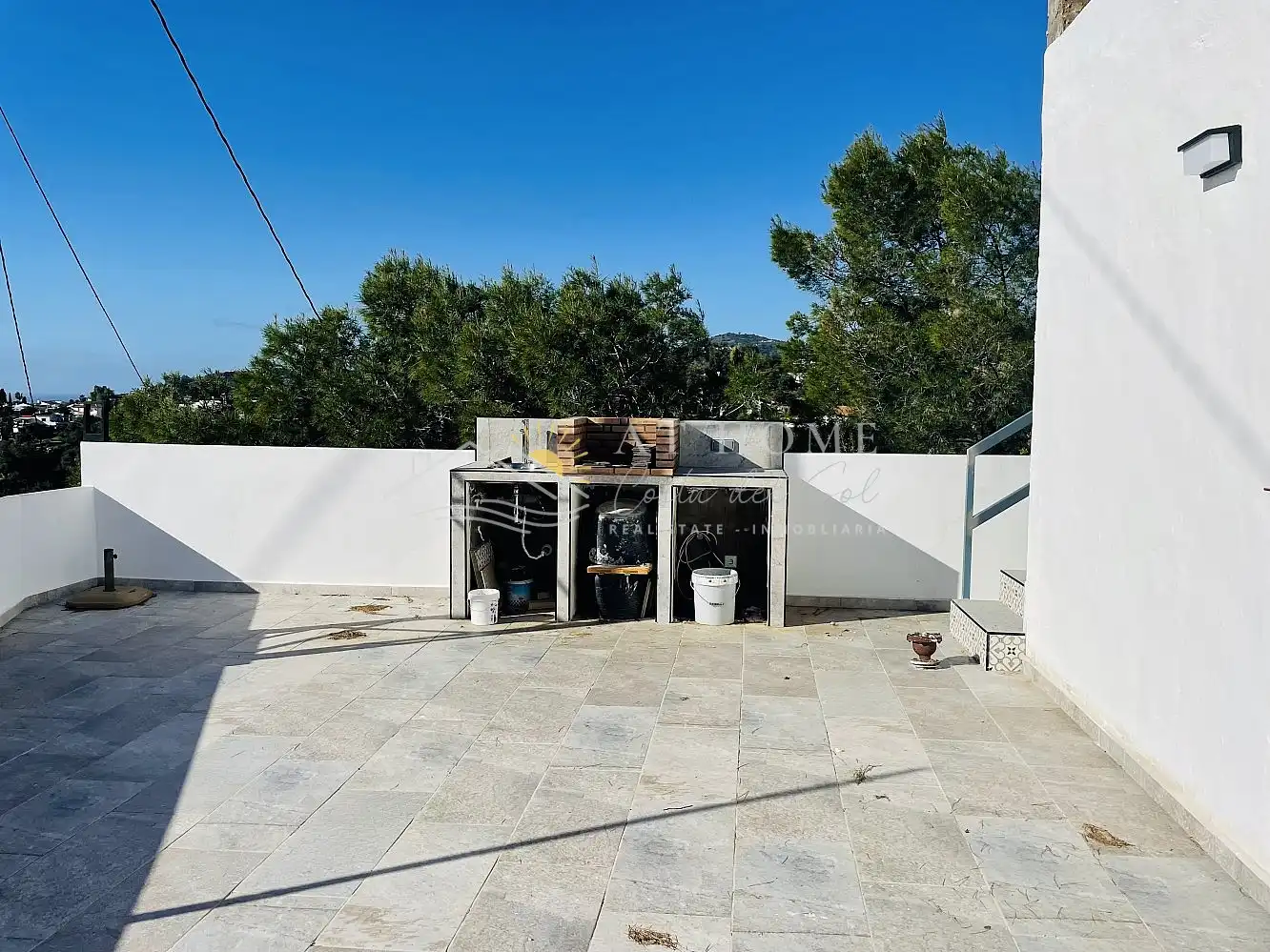 Terraza de Apartamento de alquiler en Nerja con Terraza y Piscina