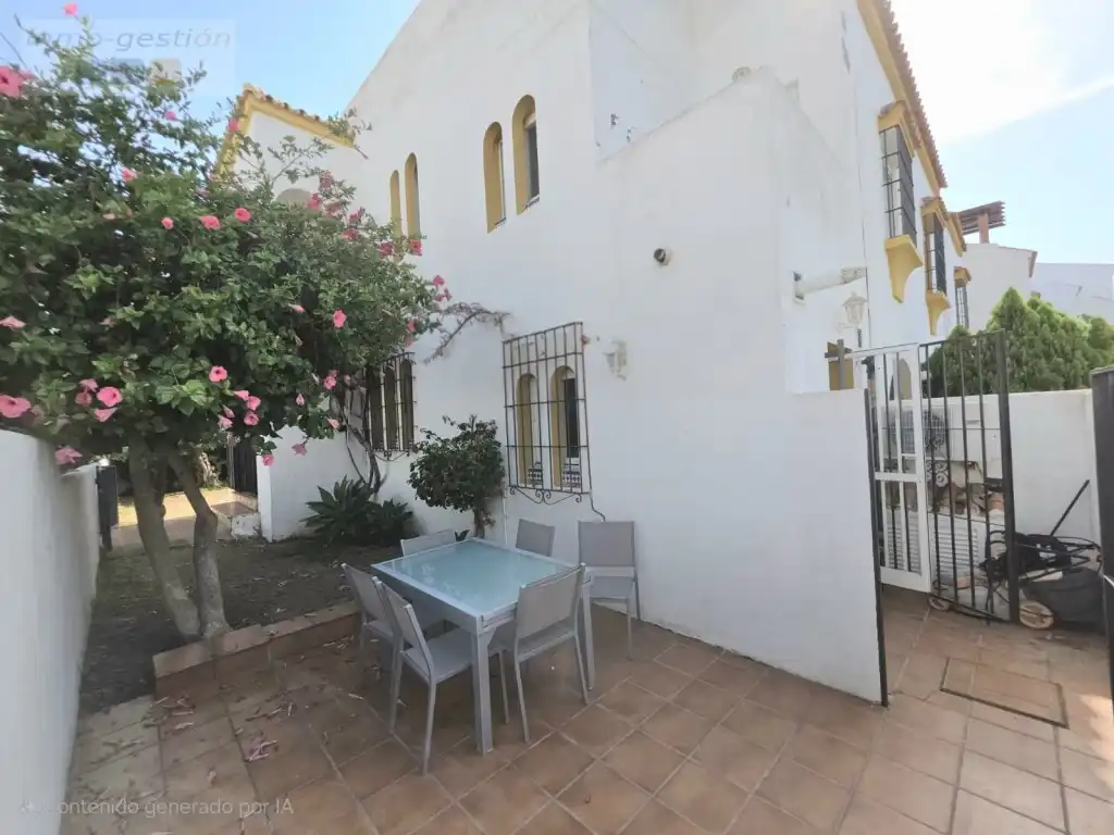 Jardí de Casa adosada en venda en Casares