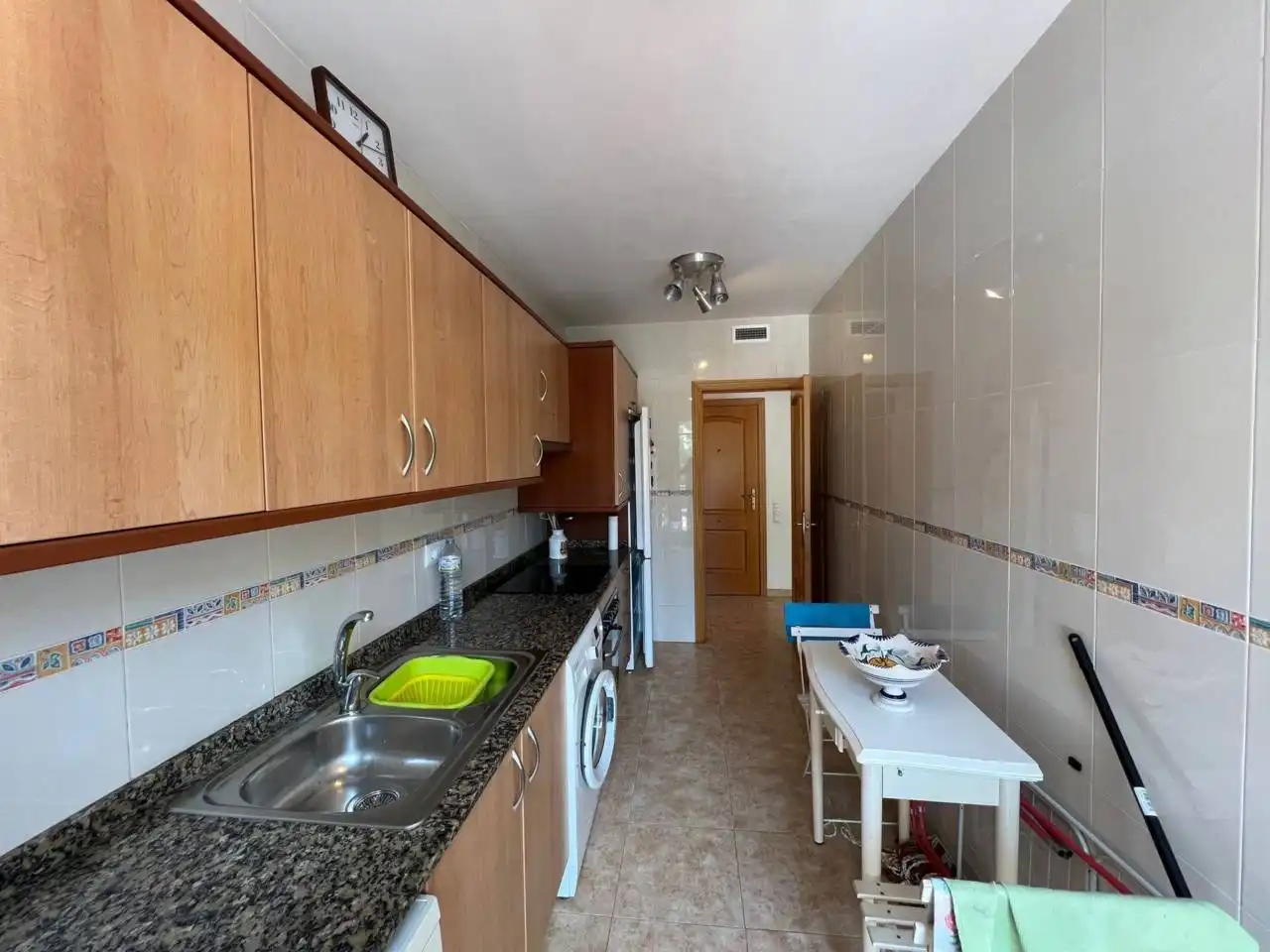 Kitchen of Flat for sale in Cubelles  with Air Conditioner, Heating and Private garden