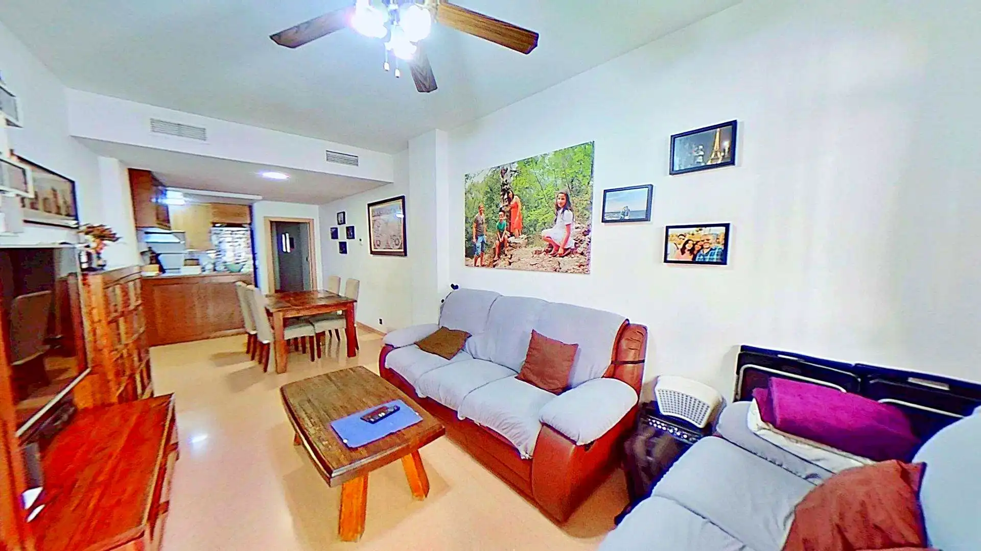 Living room of Flat for sale in Alicante / Alacant  with Air Conditioner, Heating and Terrace