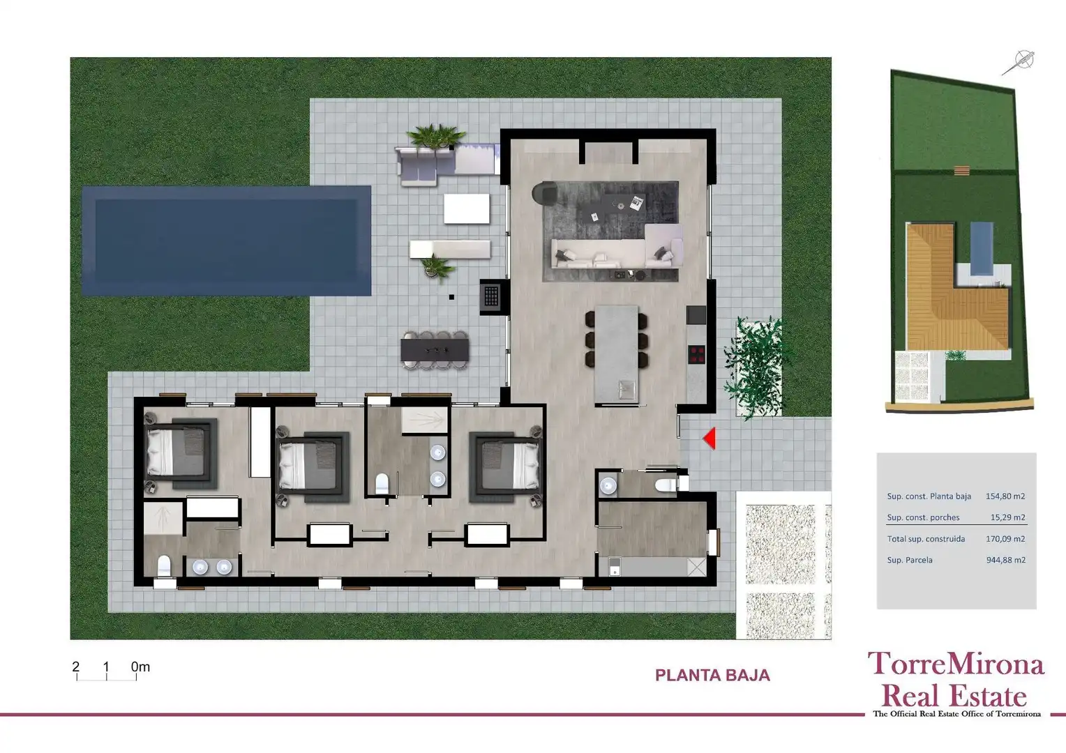 Casa con piscina in vendita a Navata