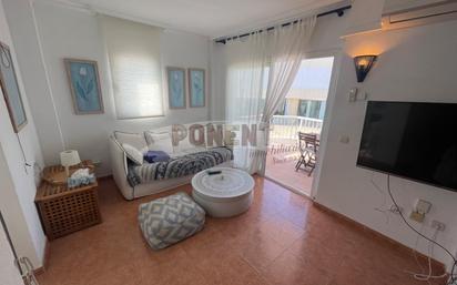 Sala d'estar de Apartament en venda en Sant Antoni de Portmany amb Terrassa