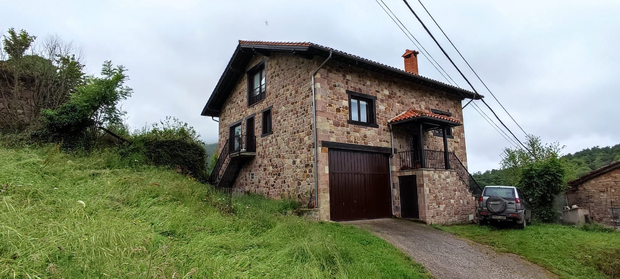 Vista exterior de Casa o xalet en venda en Peñarrubia amb Calefacció