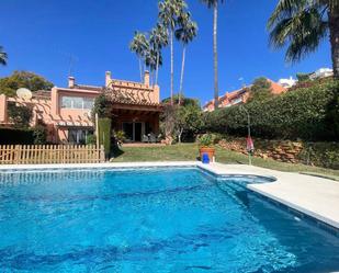 Garden of Single-family semi-detached for sale in Málaga Capital  with Private garden, Terrace and Community pool
