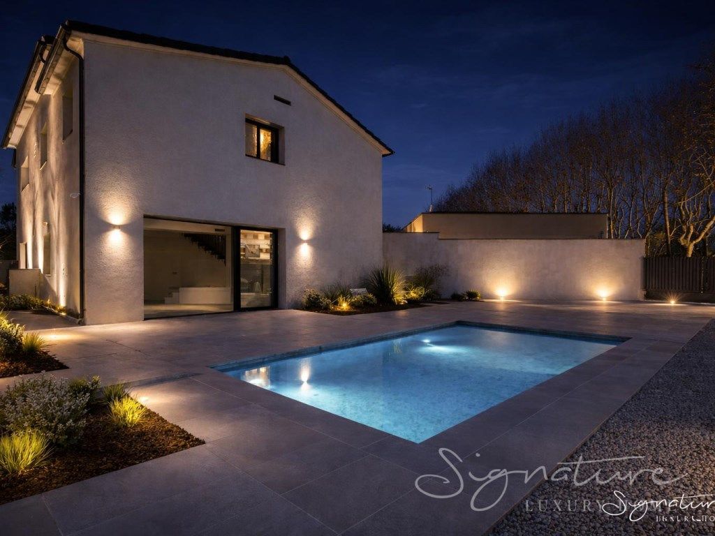 Swimming pool of House or chalet for sale in Sant Cugat del Vallès  with Air Conditioner, Private garden and Swimming Pool