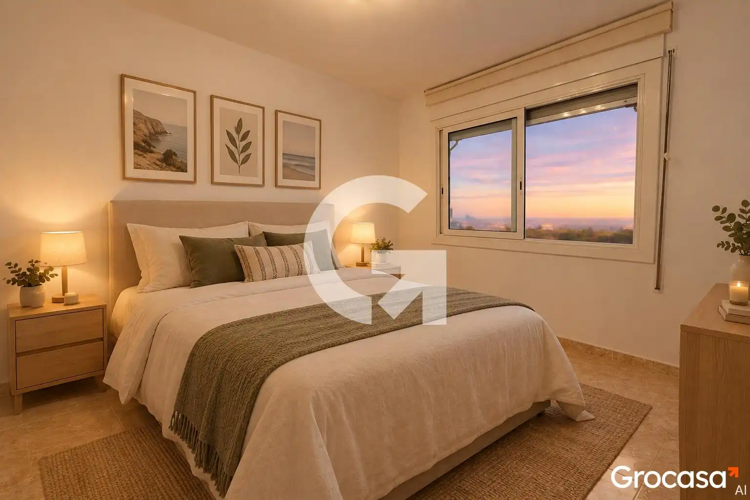 Bedroom of Flat for sale in Mataró  with Air Conditioner, Heating and Oven