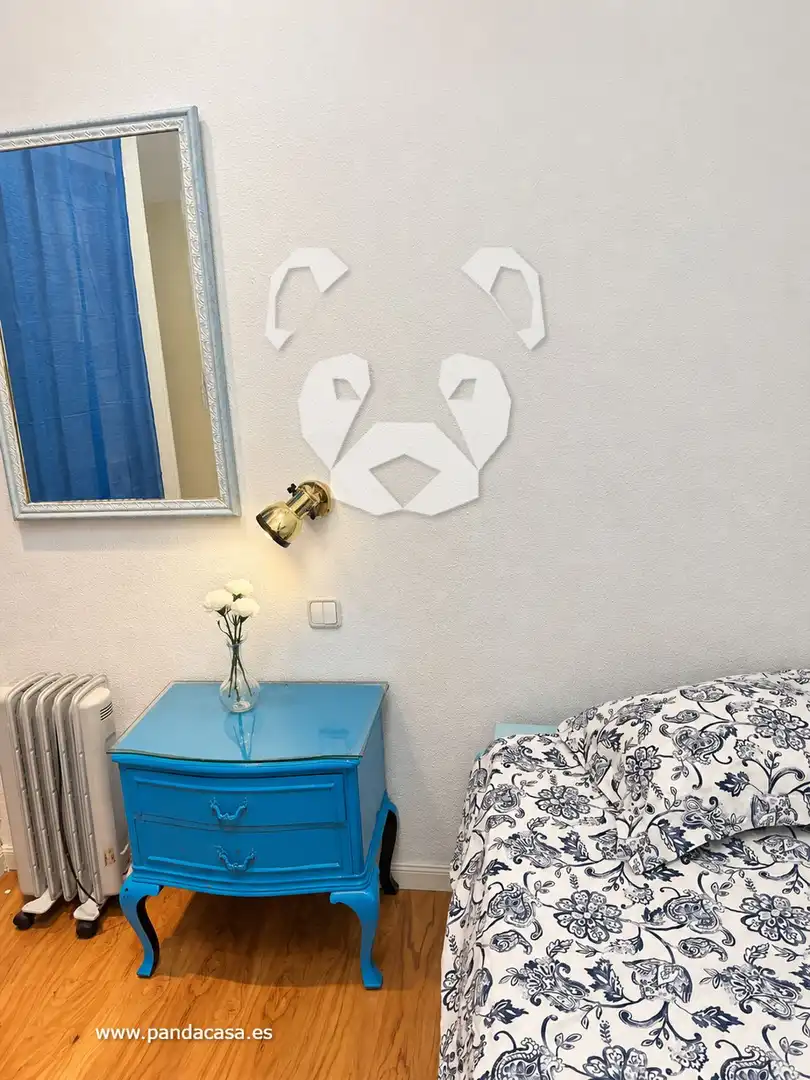 Habitación de Piso de alquiler en Madrid con Aire acondicionado, Calefacción y Parquet