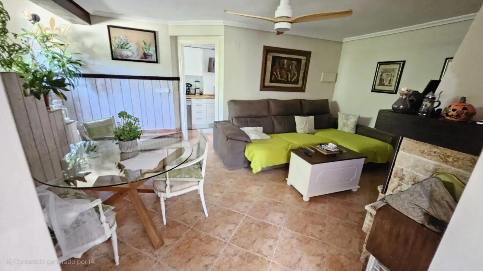 Sala de estar de Casa o chalet en venta en La Nucia con Piscina