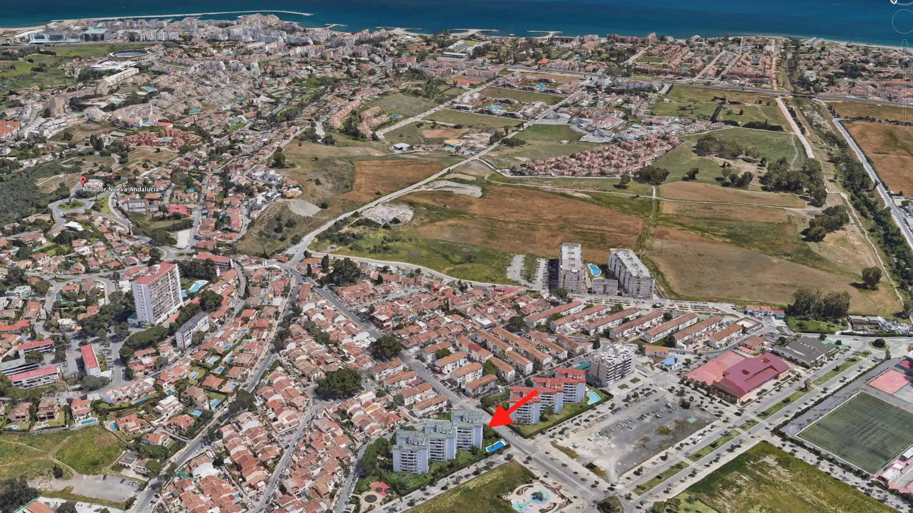 Vista exterior de Apartamento en venta en Marbella con Aire acondicionado, Jardín privado y Terraza