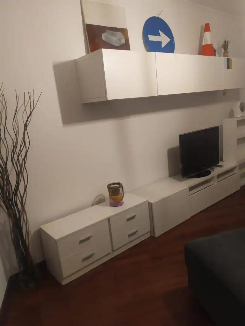 Sala de estar de Piso de alquiler en Ferrol con Amueblado
