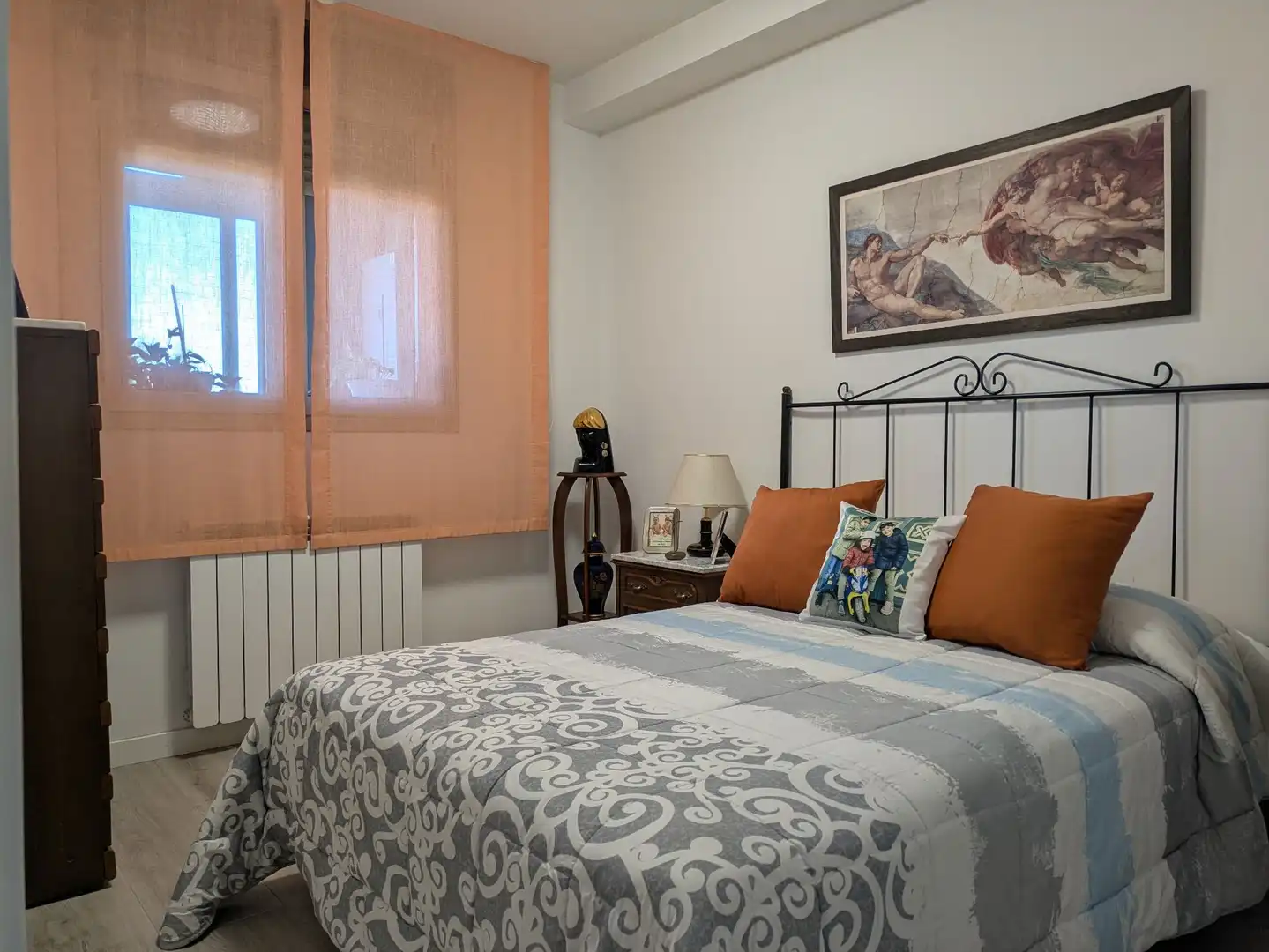 Schlafzimmer von Wohnung zum Verkauf in Monzón mit Klimaanlage, Heizung und Terrasse